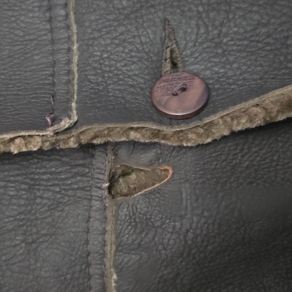 Bradley Brown Genuine Leather Shearling Size XL Unisex - Picture 8 of 9